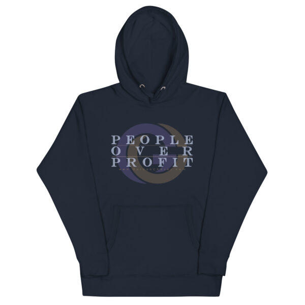P.O.P. People Over Profit - Unisex Hoodie - Image 3
