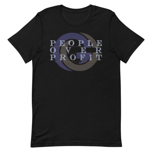P.O.P. People Over Profit - Unisex t-shirt - Image 3