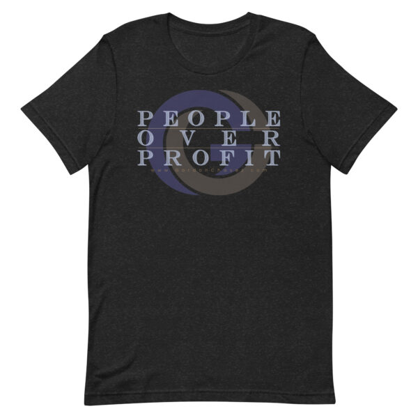 P.O.P. People Over Profit - Unisex t-shirt
